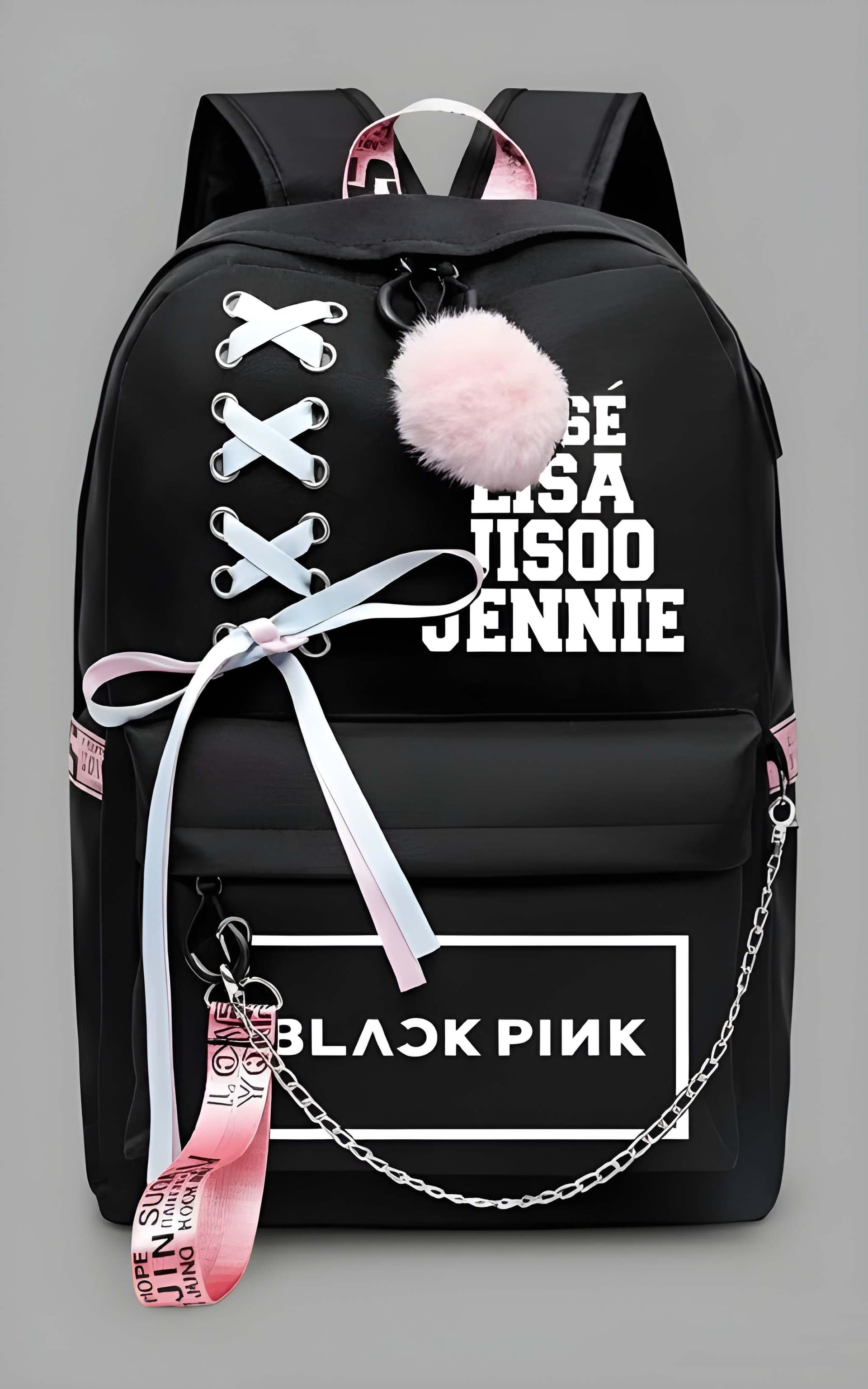 Product Name: WUGO Women’s Stylish Black Fashion Backpack alternate view