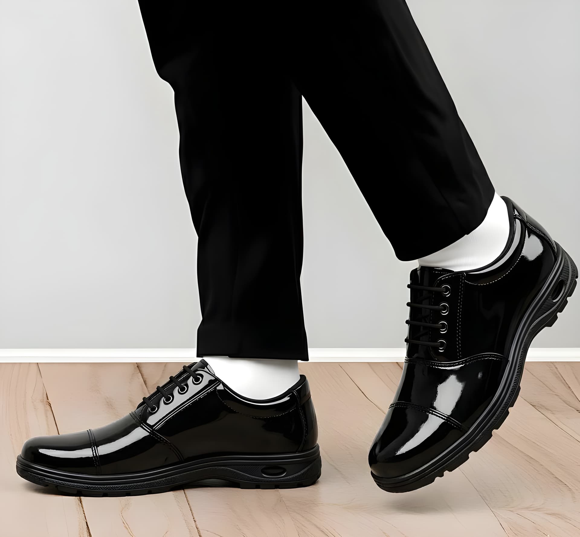 Steel Toe Heavy Duty Tactical Work Shoes 