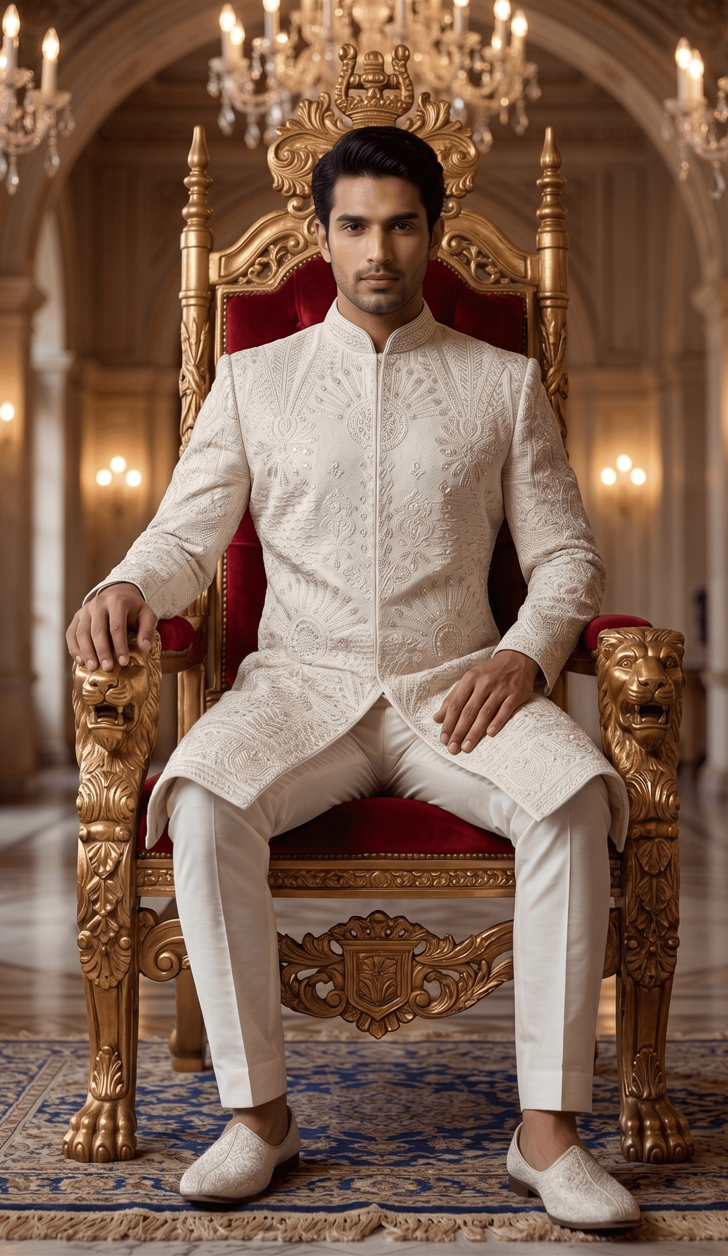 Men's Wedding Designer Sherwani 