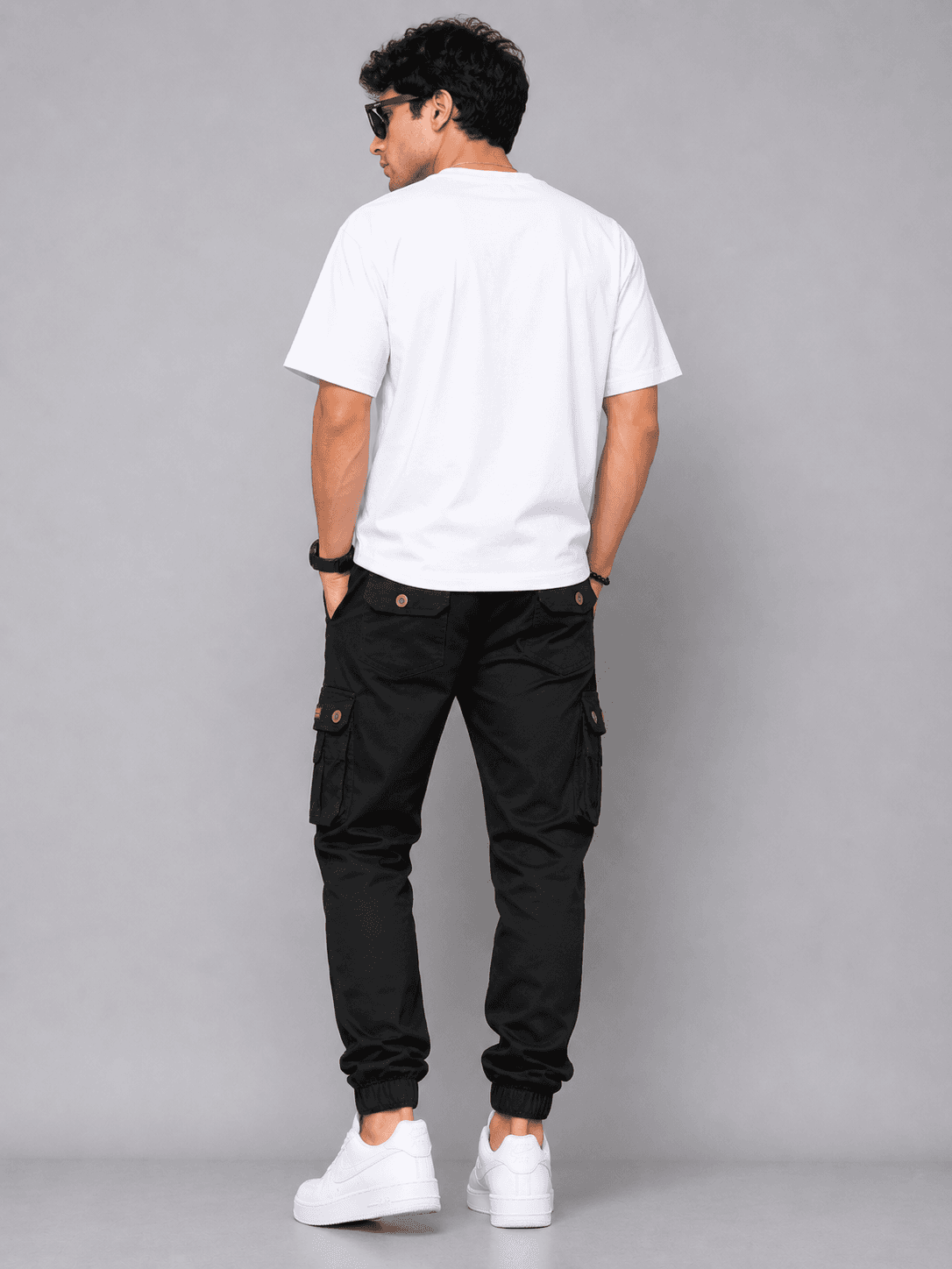 Multi-Pocket Jogger Cargo Trousers