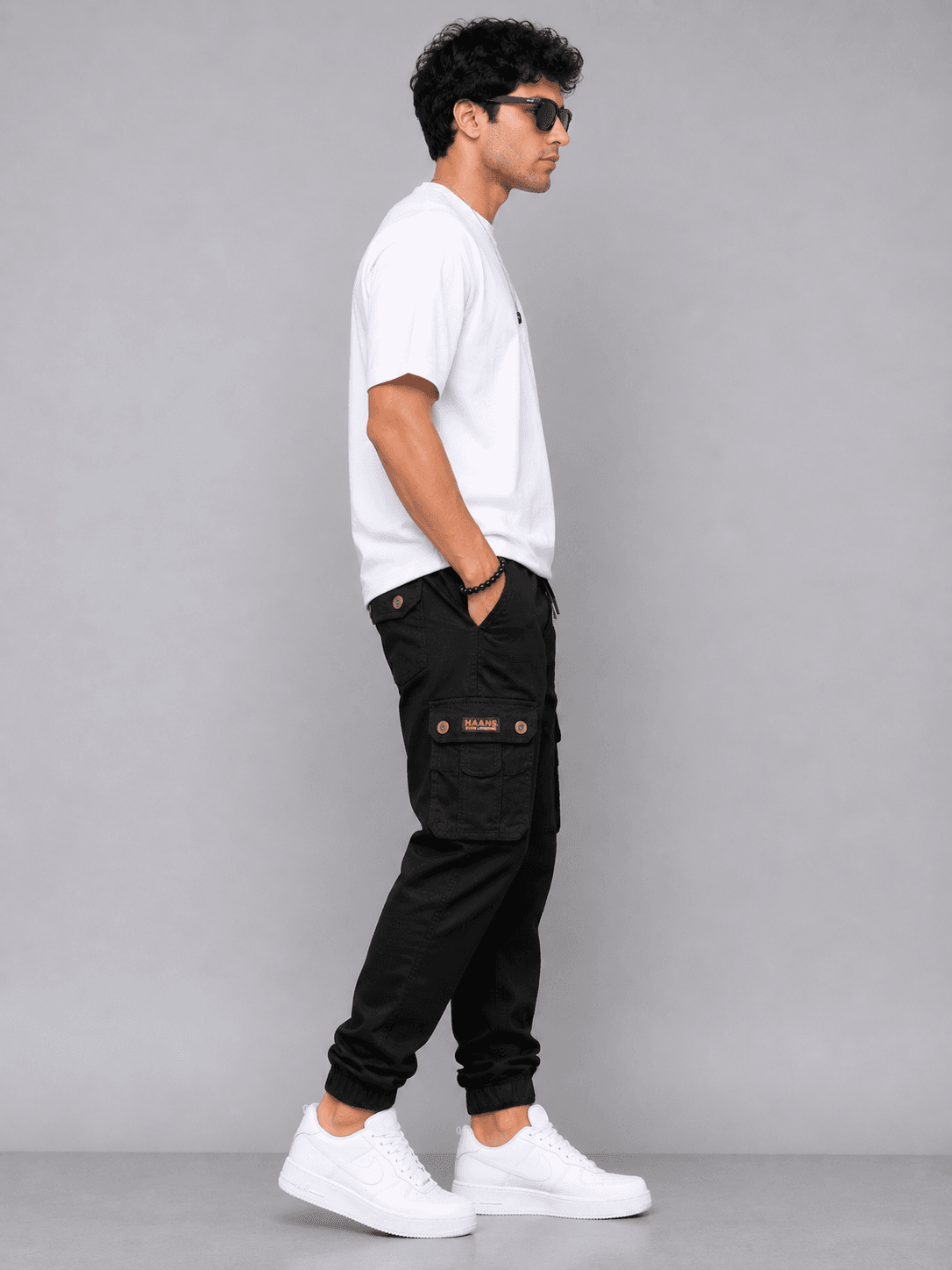 Multi-Pocket Jogger Cargo Trousers