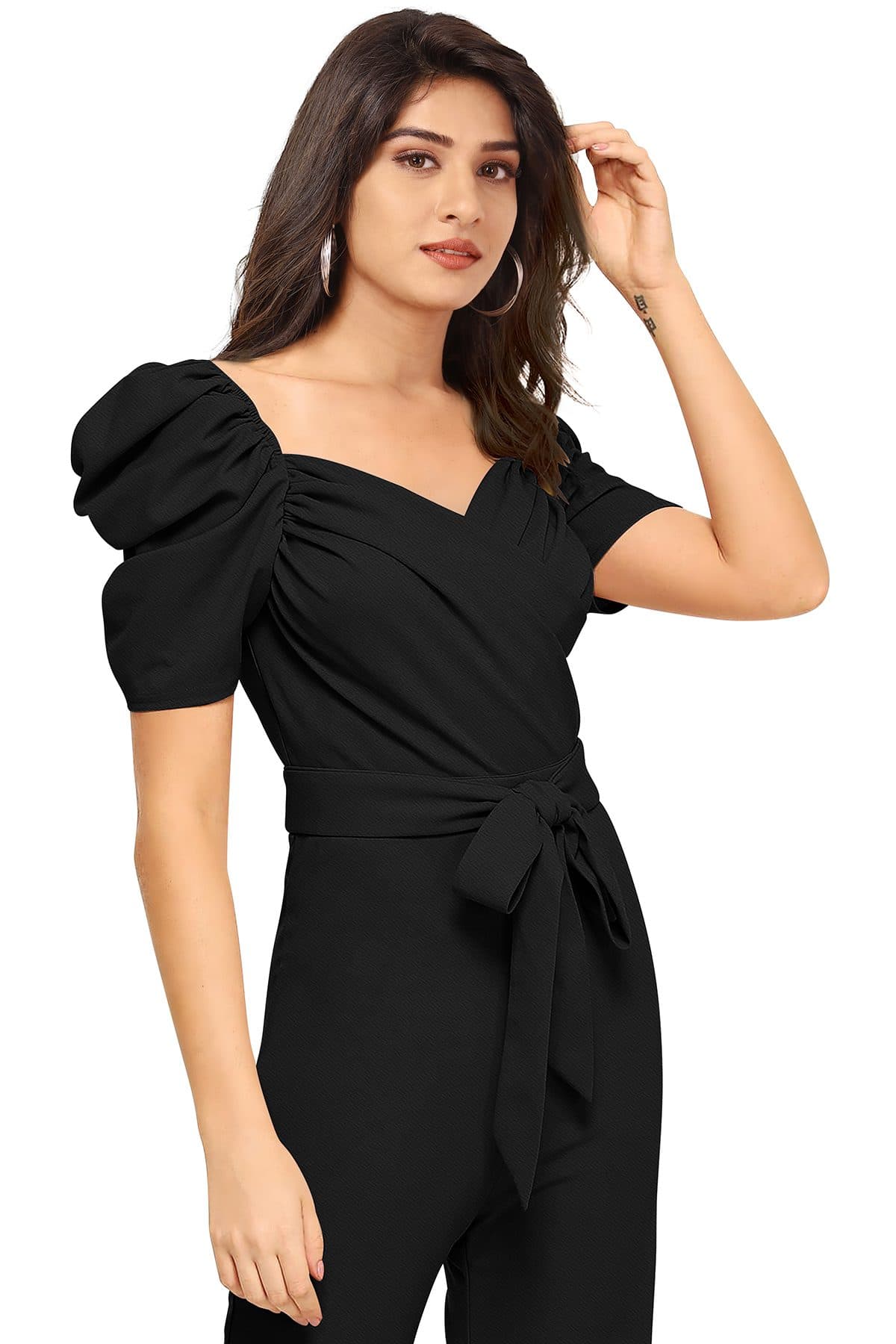 Sleeveless Flared Printed Midi Dress with Split-V Neck alternate view