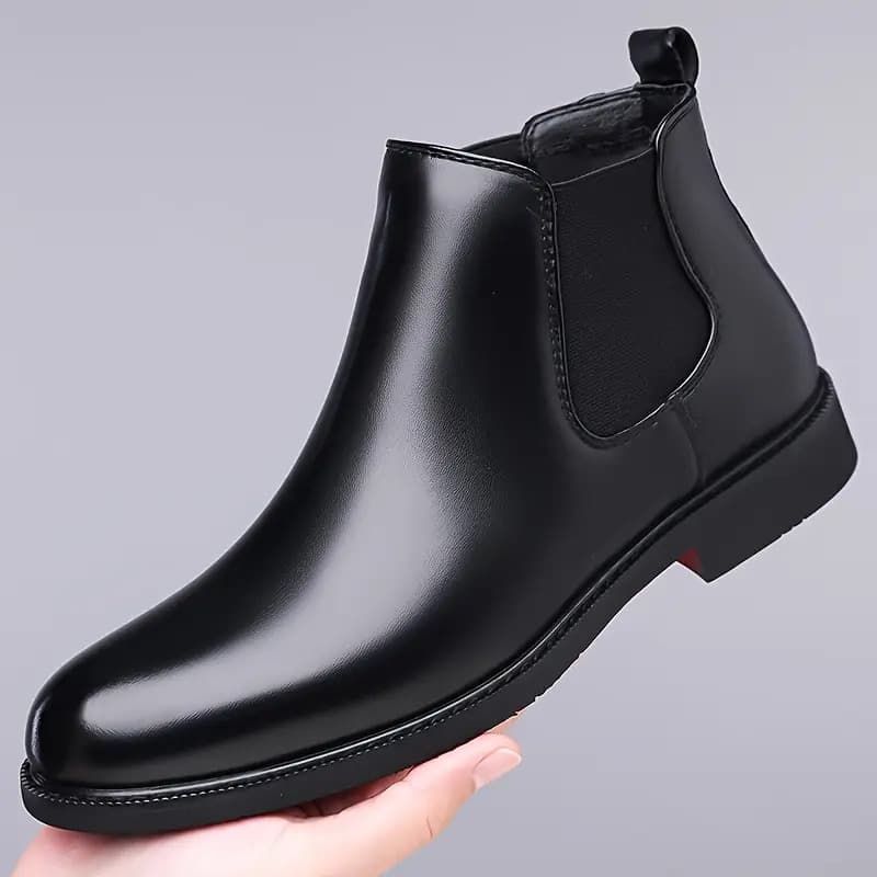 Latest Stylish Men's Black Chelsea Boots