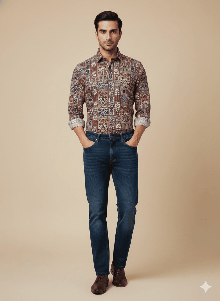 Premium cotton Digital Printed Shirt