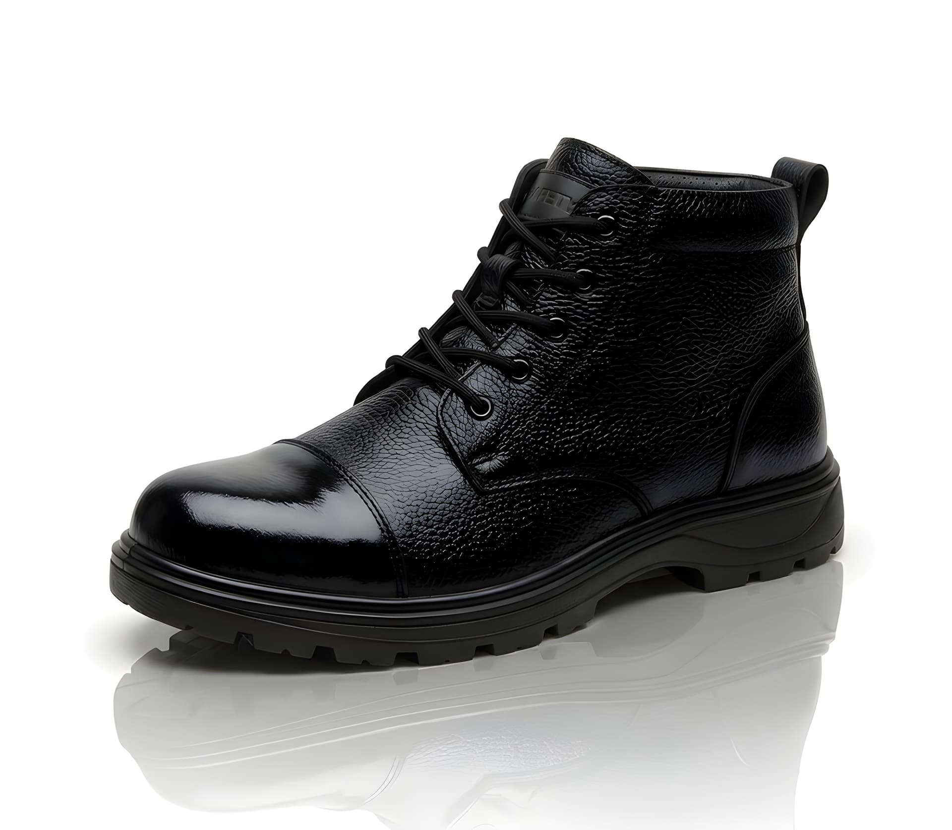 Latest Elite Genuine Mild Leather Police Boots for Men