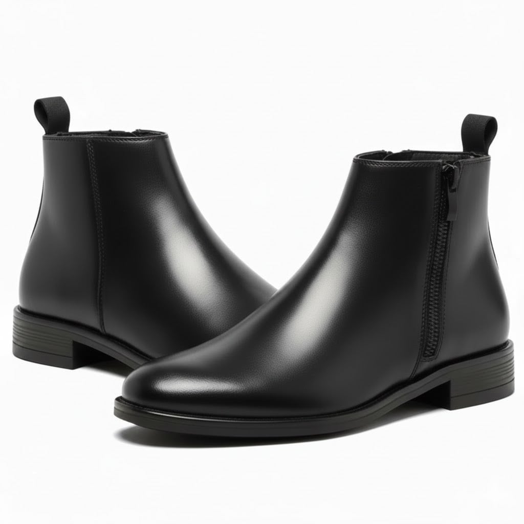 Latest Stylish Men's Black Chelsea Boots