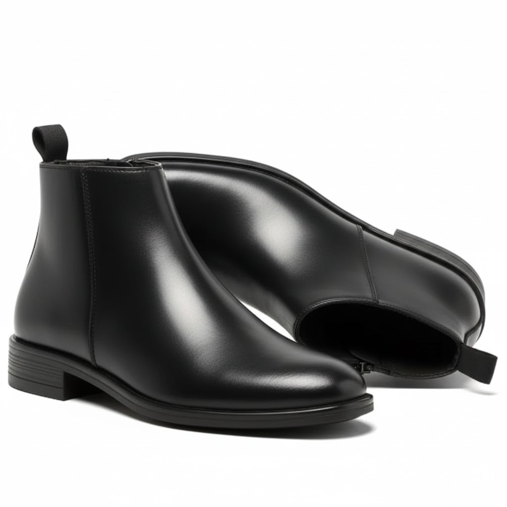 Latest Stylish Men's Black Chelsea Boots