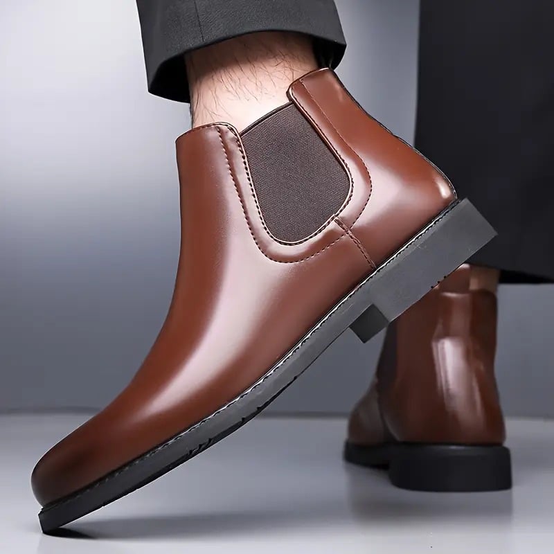 Latest Stylish Men's Black Chelsea Boots