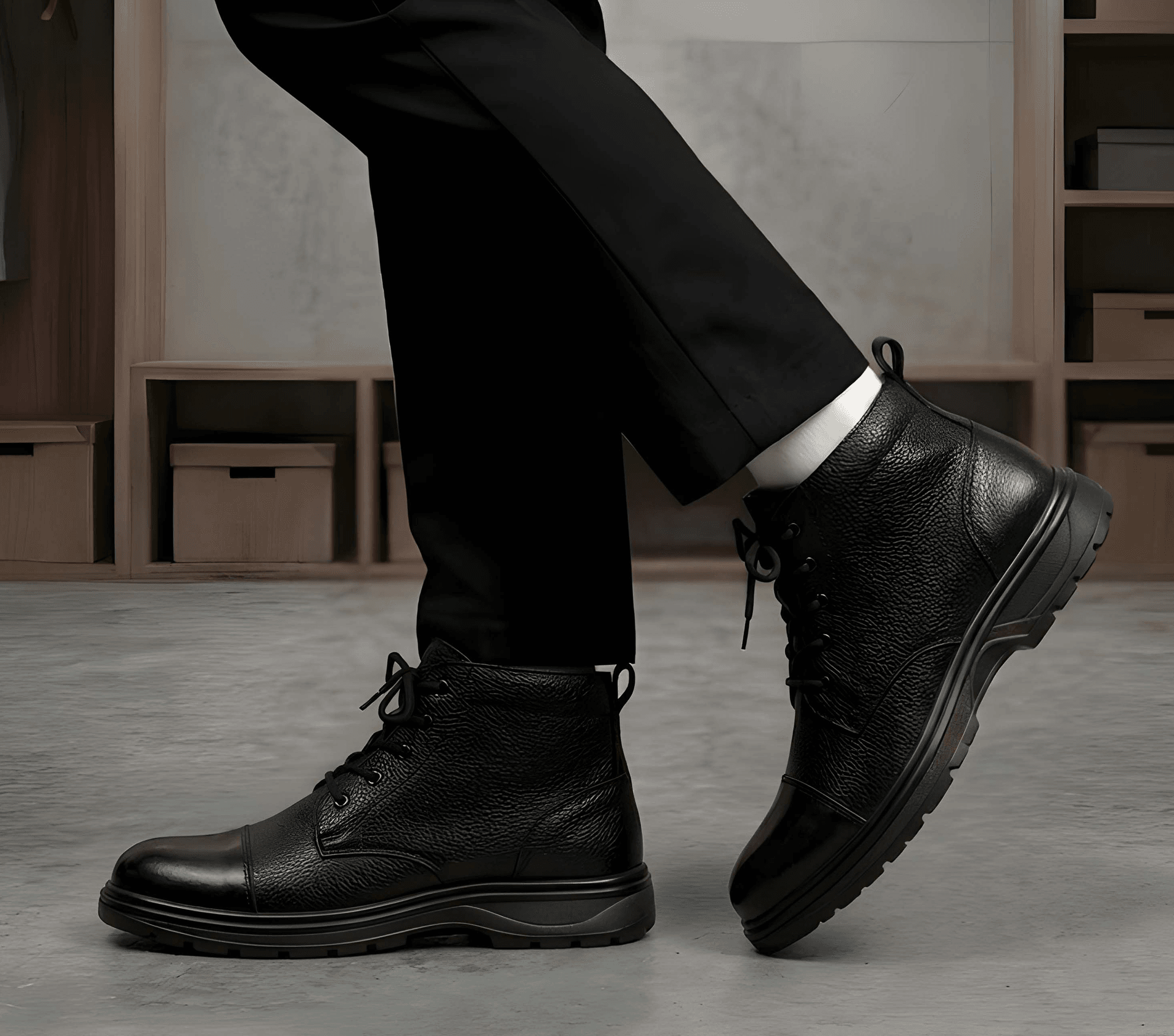 Durable Anti-Slip Industrial Security Shoes For Men