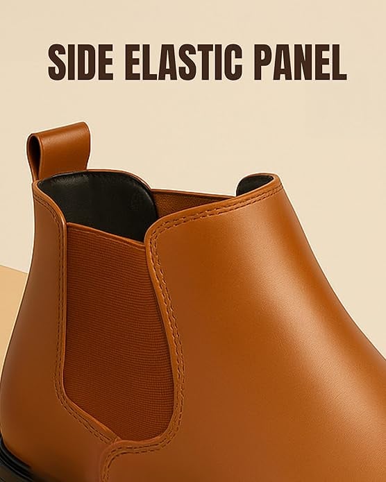 Latest Stylish Men's Black Chelsea Boots