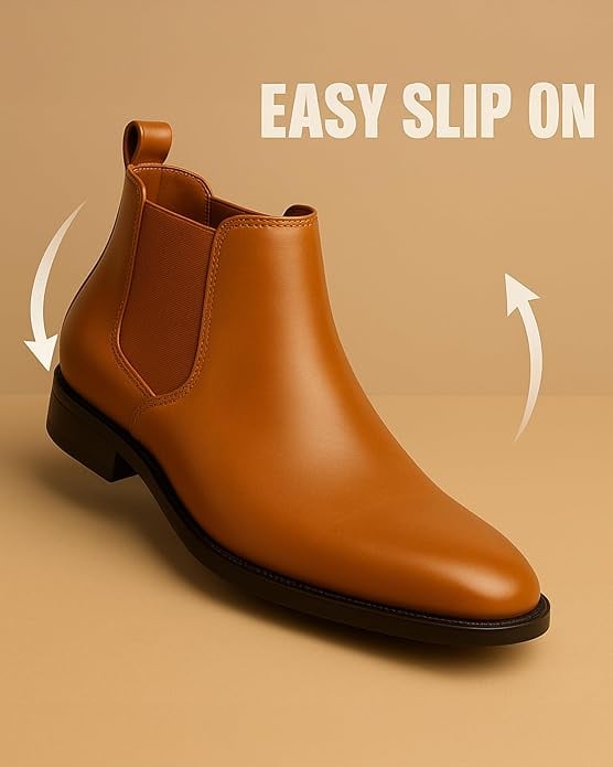 Latest Stylish Men's Black Chelsea Boots