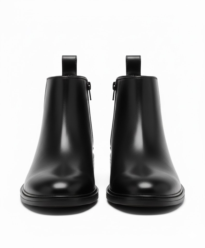 Latest Stylish Men's Black Chelsea Boots - view 4