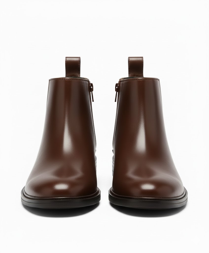 Latest Stylish Men's Black Chelsea Boots - view 5