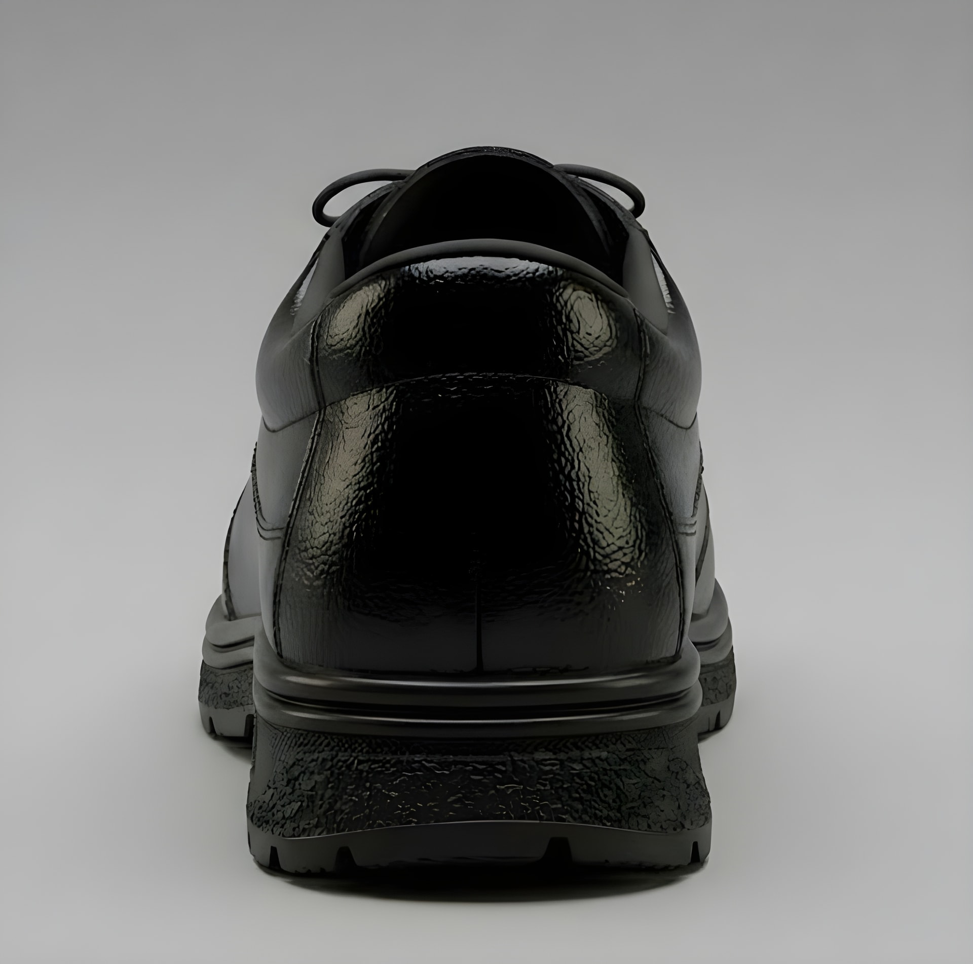 Latest Genuine Mild Leather Police Safety Shoes for Men - view 3