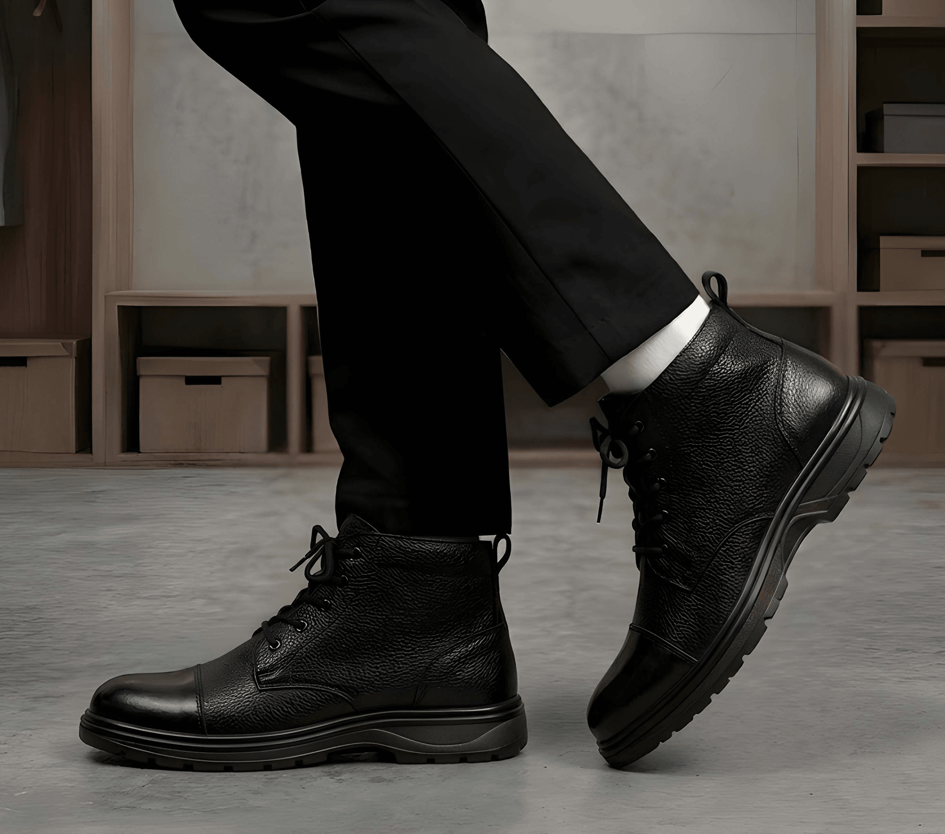 Durable Anti-Slip Industrial Security Shoes For Men - view 2