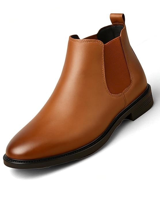 Latest Stylish Men's Black Chelsea Boots - view 3