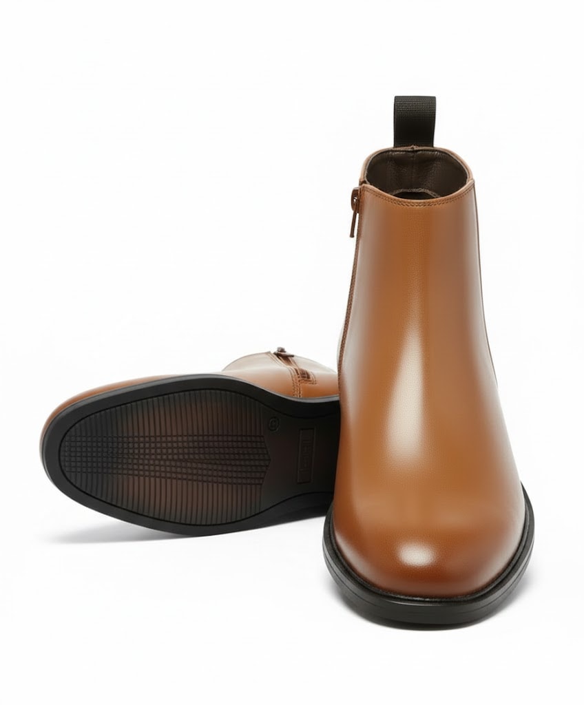 Latest Stylish Men's Black Chelsea Boots - view 3