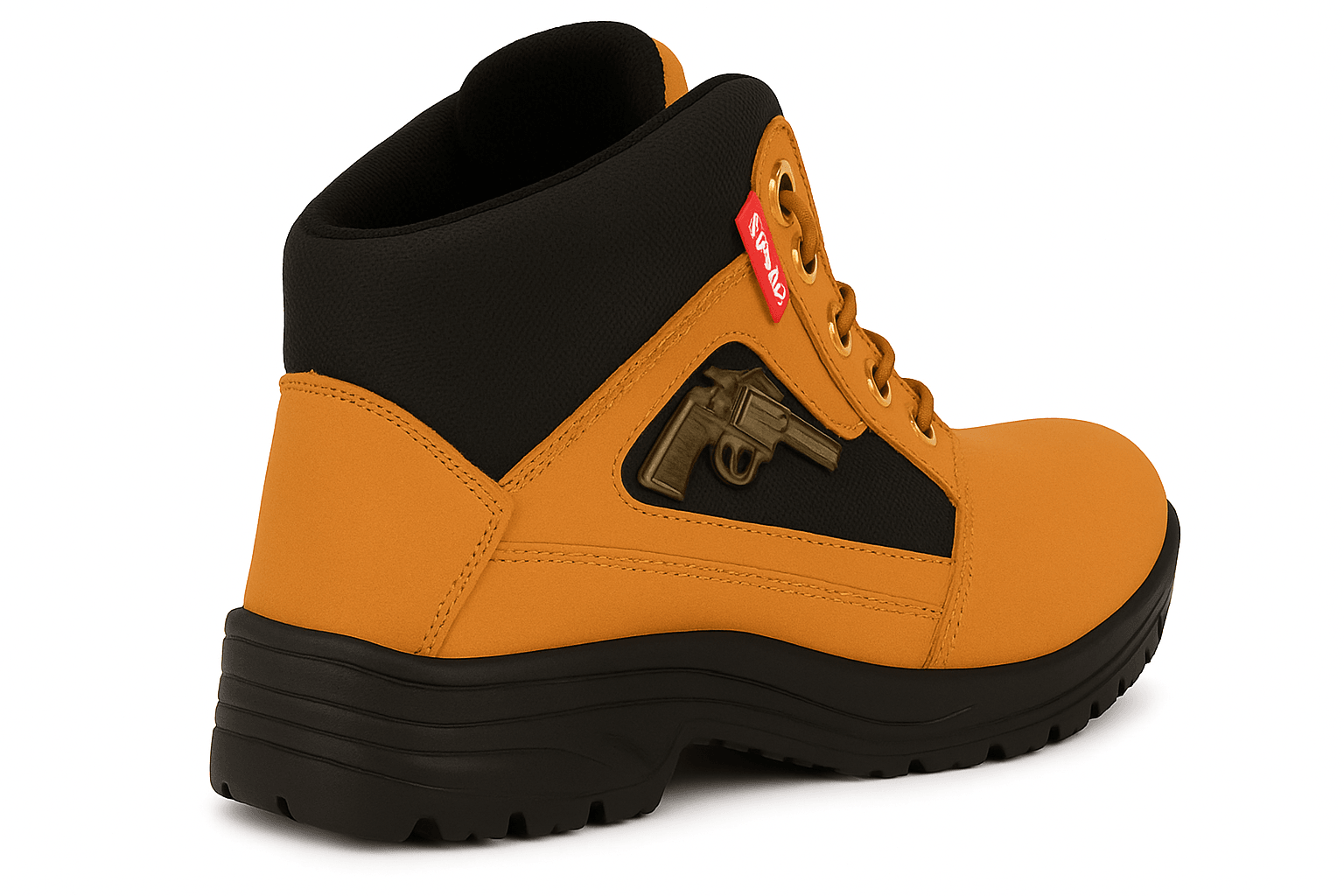 Latest Stylish Men’s Black Gun Boots - view 5