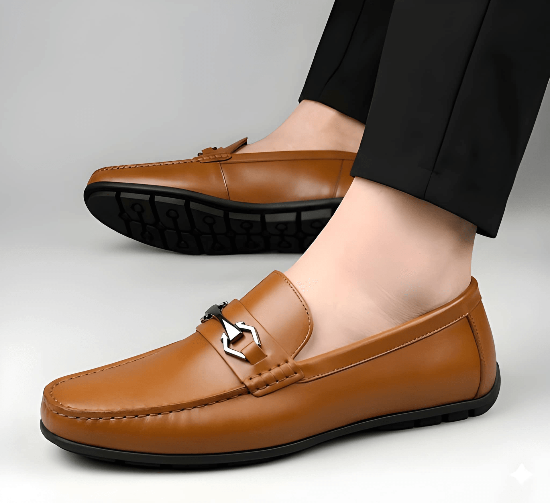 Slip-On Daily Wear Shoes | Flexible & Comfortable Driving Shoes for Everyday Use - view 4