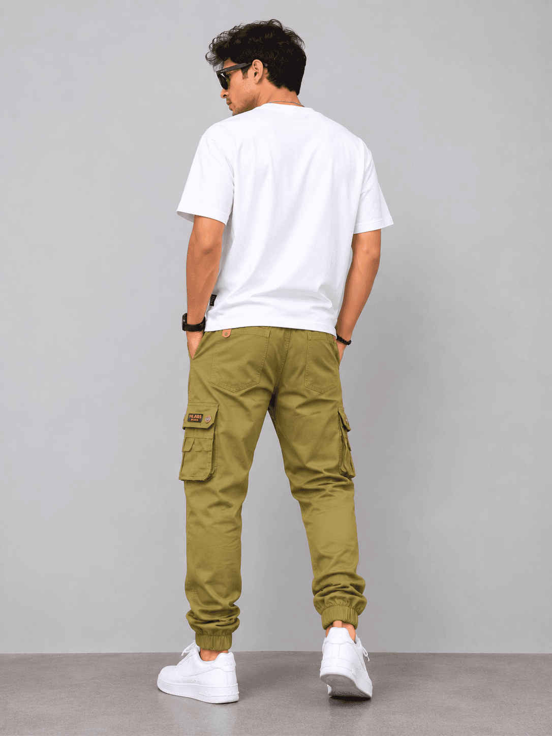 Men's Olive Green Cargo Pants
