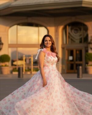 Premium Floral Organza